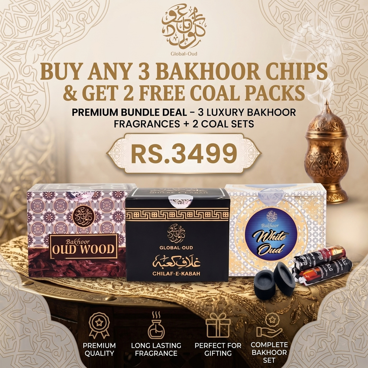 BUY ANY 3 CHIPS WITH 2 FREE COALS